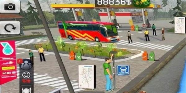 印度尼西亚公交车模拟器2020截图3