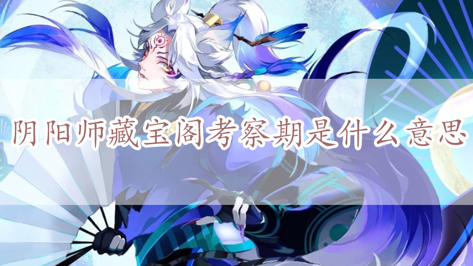 阴阳师藏宝阁考察期是什么意思