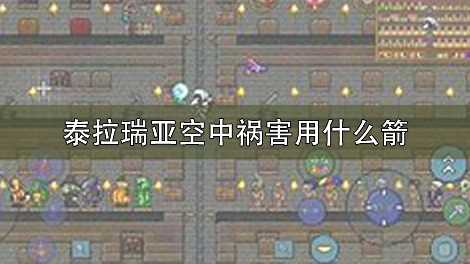 泰拉瑞亚空中祸害用什么箭